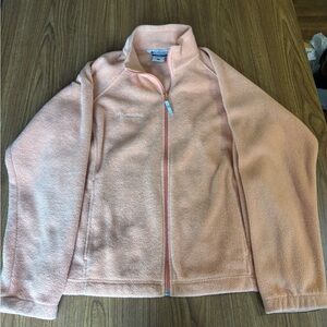 Columbia Soft Coral Fleece Jacket
